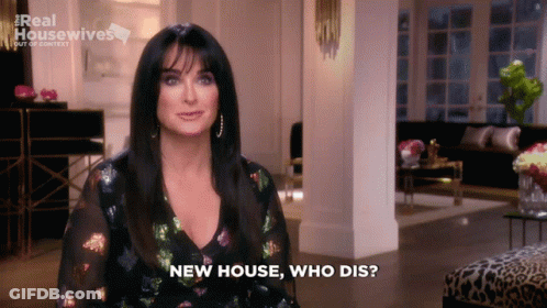 Woman Says New House Who Dis GIF