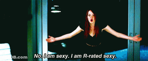 Woman Says No I Am Sexy I Am R Rated Sexy GIF