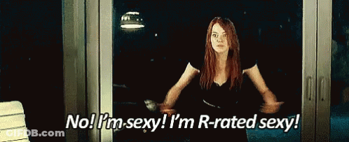 Woman Says No I'm Sexy I'm R Rated Sexy GIF