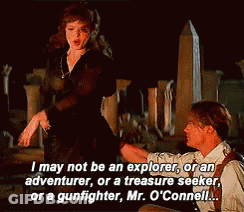 Woman Says Not Explorer Or Adventurer In Cemetery GIF