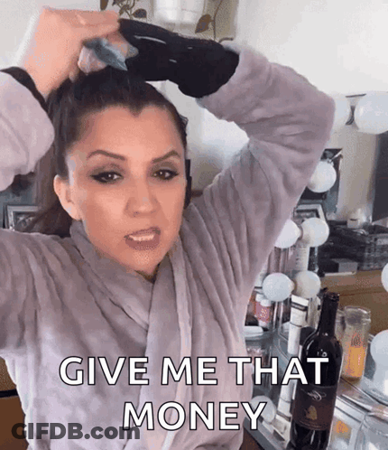 Woman Says Oh Just Give Me That GIF