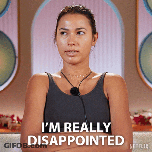 Woman Says Really Disappointed In Netflix Ad GIF