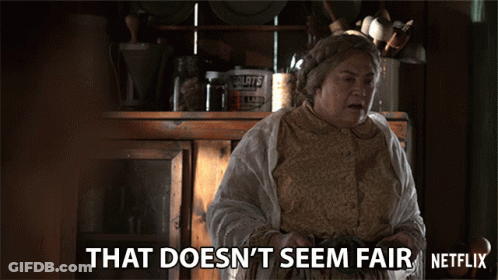 Woman Says That Doesnt Seem Fair Netflix GIF