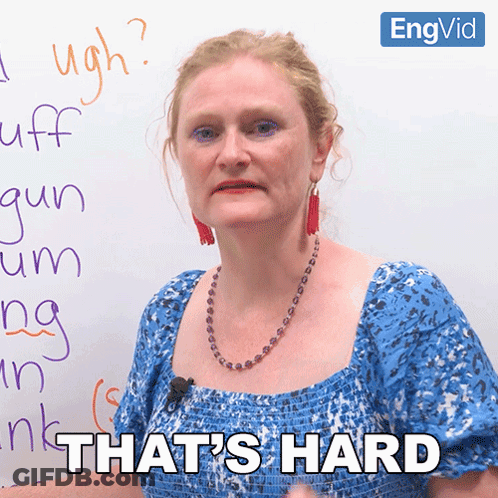 Woman Says That's Hard GIF