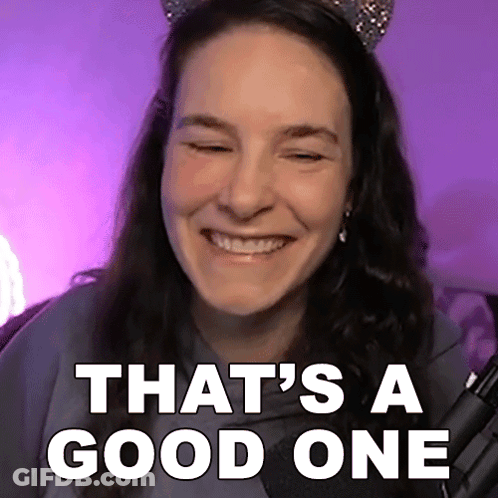 Woman Says That's One Reason To Meet You GIF
