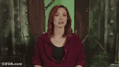 Woman Says That's What You Get GIF