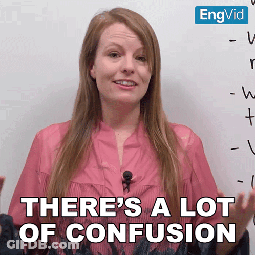 Woman Says There's A Lot Of Confusion GIF