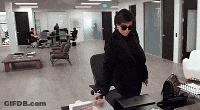 Woman Says This Is A Case For Christine In Red Box GIF
