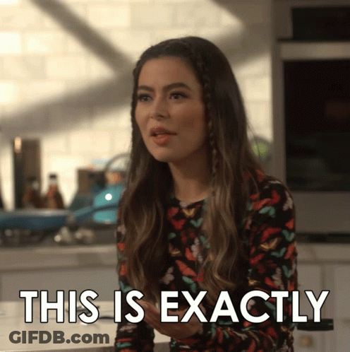 Woman Says This Is Exactly While Looking GIF