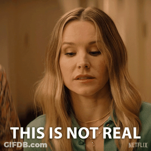 Woman Says This Is Not Real Netflix Ad GIF
