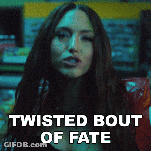 Woman Says Twisted Bout Of Fate GIF