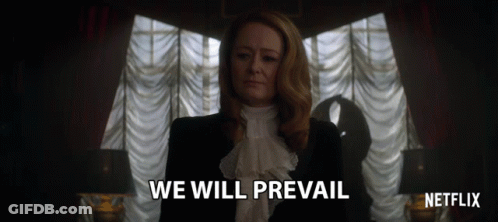 Woman Says We Will Prevail Netflix GIF