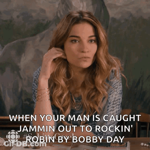 Woman Says When Your Man Is Caught Jammin Out To Rockin GIF