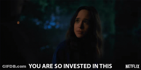 Woman Says You Are So Invested In This Netflix Ad GIF