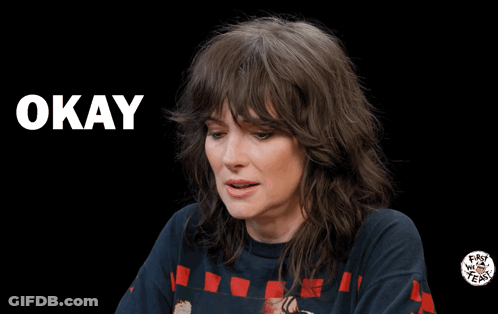 Woman Says You Don't Have To Worry About Me GIF