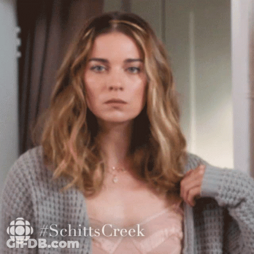 Woman #SchittsCreek GIF