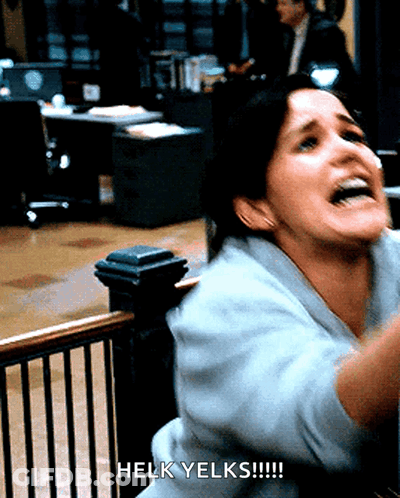 Woman Screaming Helk Yelks GIF