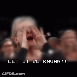 Woman Screaming In Crowd Let It Be Known GIF