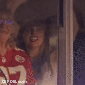 Woman Screaming In Crowd With LFG GIF