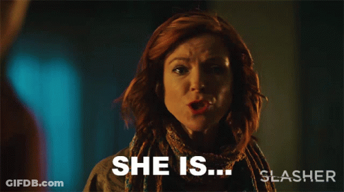 Woman Screaming Out There Slasher GIF