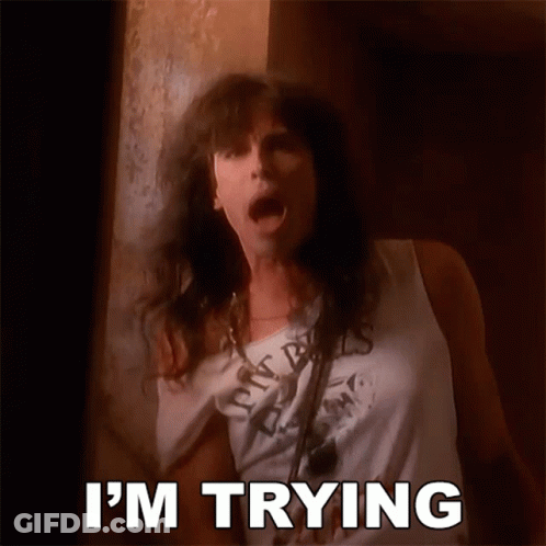 Woman Screaming Trying GIF