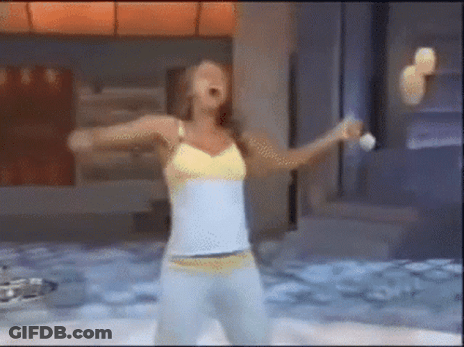 Woman Screaming Yess GIF