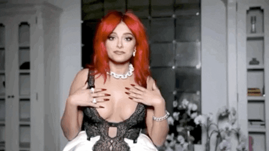 Woman Serious Then Say Just Kidding GIF