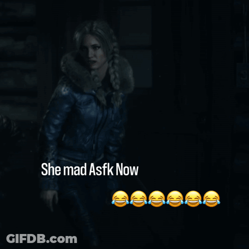 Woman She Mad Asfk Now GIF