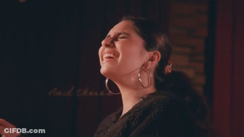 Woman Singing And There's Nothing To Say GIF