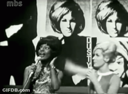Woman Singing Into Microphone GIF