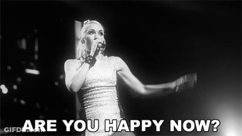 Woman Singing Into Microphone GIF