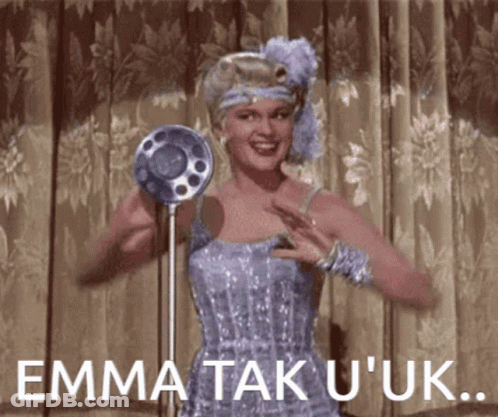 Woman Singing Into Microphone Emma Tak U'Uk GIF