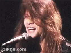 Woman Singing Into Microphone GIF