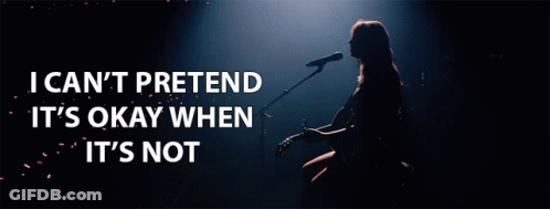 Woman Singing Into Microphone I Can't Pretend GIF