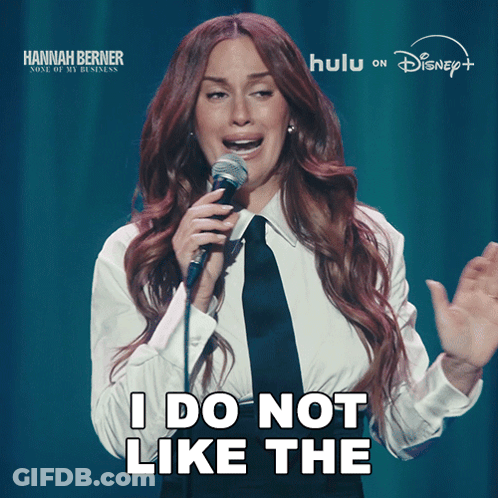 Woman Singing Into Microphone I Do Not Like The GIF