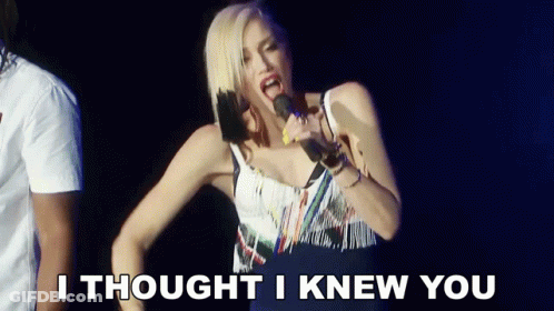 Woman Singing Into Microphone I Thought I Knew You GIF