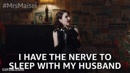 Woman Singing Into Microphone Nerve To Sleep GIF