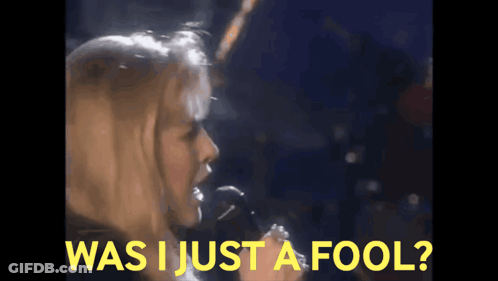 Woman Singing Into Microphone Was I Just A Fool GIF