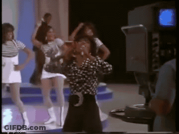 Woman Singing Into Microphone GIF