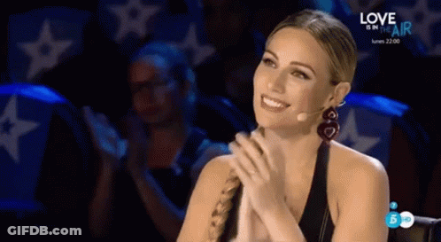 Woman Singing Microphone Love GIF