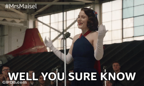 Woman Singing With Mic Well You Sure Know GIF