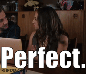 Woman Sitting At Laptop With Perfect GIF