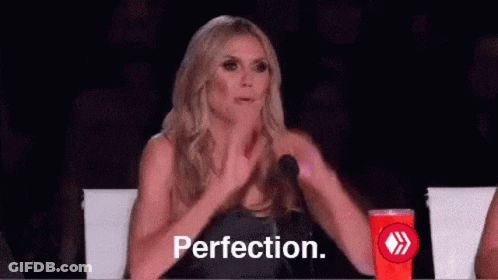 Woman Sitting At Microphone Saying Perfection GIF