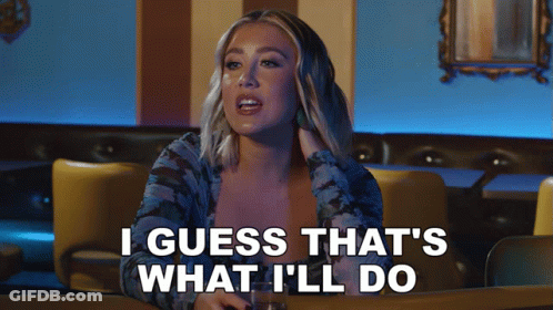 Woman Sitting At Table Saying That S What I Ll Do GIF