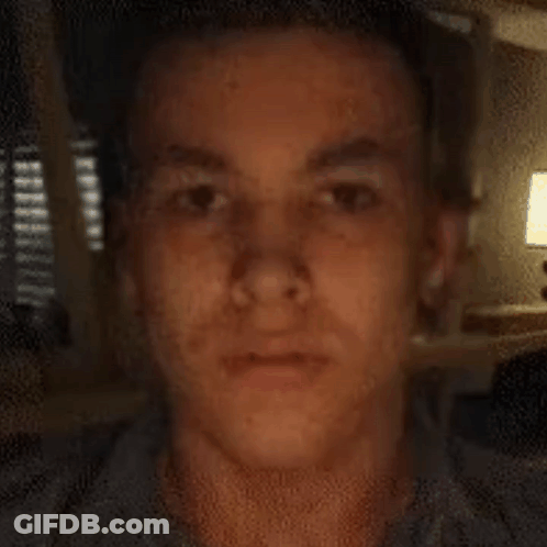 Woman Sitting At Table What Did I Do GIF