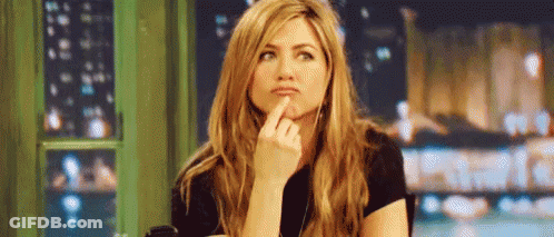 Woman Sitting By Window Hand On Chin Thinking GIF