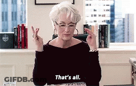 Woman Sitting Crossed Fingers Saying Thats All GIF