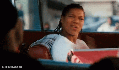 Woman Sitting In Back Seat Looking Out Window GIF