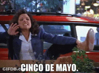 Woman Sitting In Car Feet Up Cinco De Mayo GIF