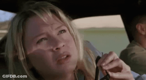 Woman Sitting In Car Holding Sunglasses GIF
